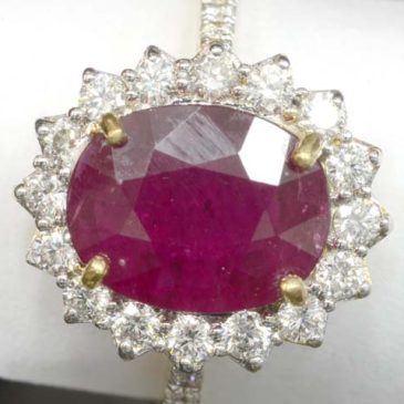 Ruby Diamond Ring