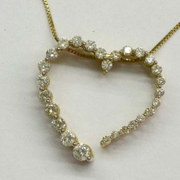 Diamond Heart Pendant