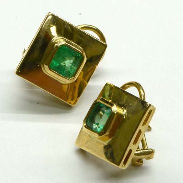 Emerald Cufflinks